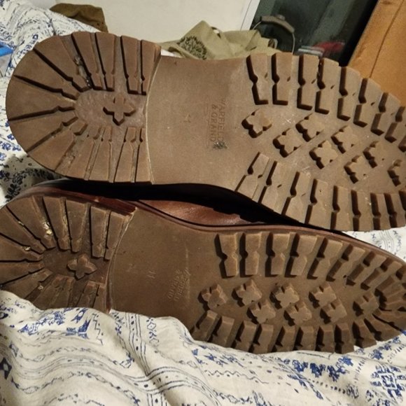 Warfield and Grand brown leather hukka boots 11M main image 3